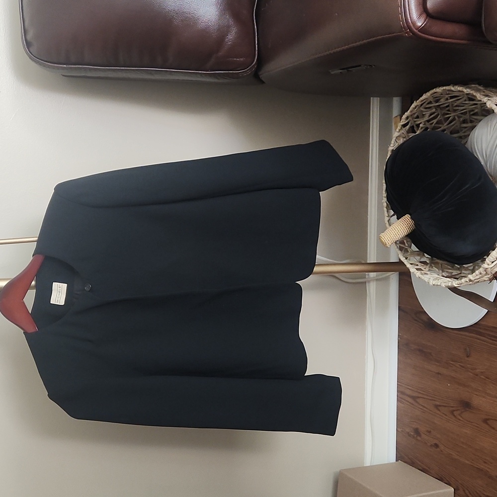 Michele Black Buttoned Jacket